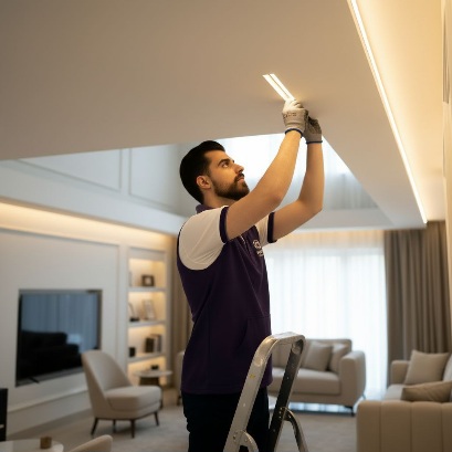 اجرای نورپردازی مخفی